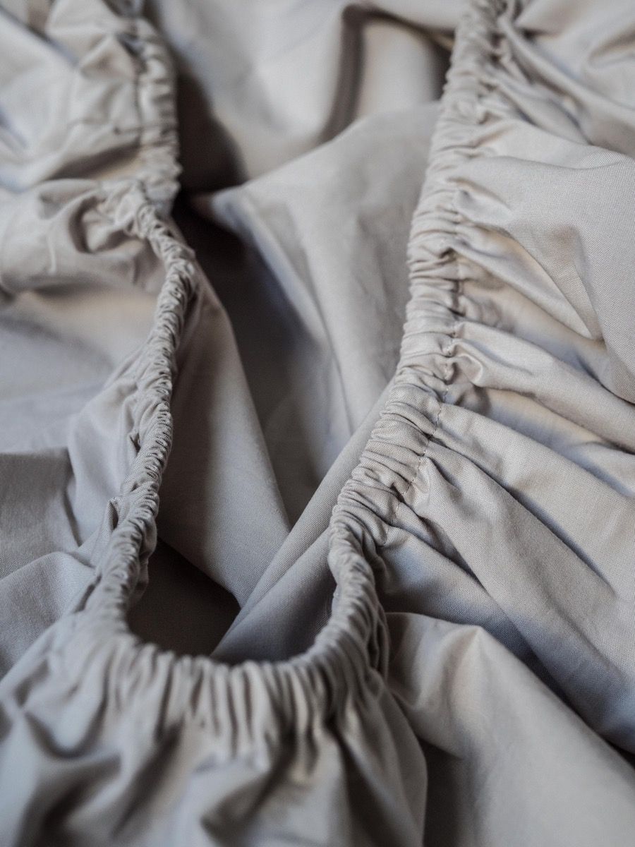 Perkal Fixleintuch – 140x200cm – Beige