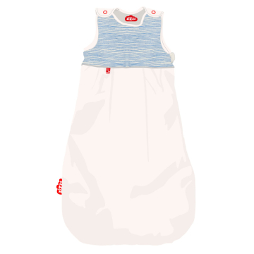 Babyschlafsack Blue Stripes / 0-6 Monate (70cm)