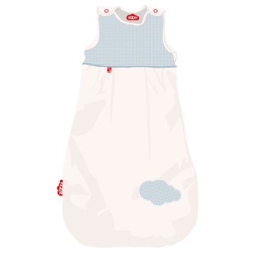 Abbildung Babyschlafsack Vichy blue 6-24 Monate