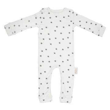 Baby Schlafanzug Einteiler - Glücksstern - 2 Grössen: 70 & 76 cm