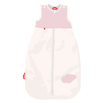 Abbildung Babyschlafsack Vichy Pink 6-24 Monate