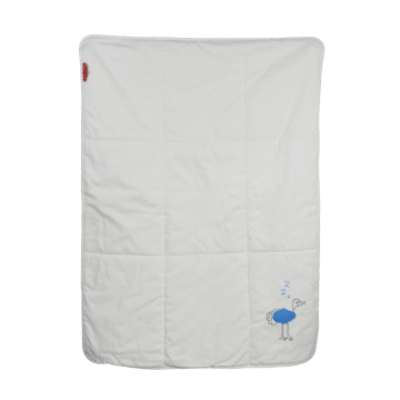 Winter Baby Bettdecke aus Wolle und Bio-Baumwolle 106x73cm - Vogel Dodo Lola Winter Baby Bettdecke aus Wolle und Bio-Baumwolle 106x73cm - Vogel Dodo Lola