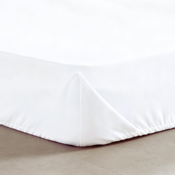 Perkal Fixleintuch – 140x200cm – Weiss 