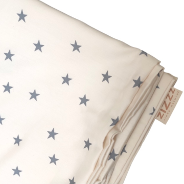 Glücksstern Duvetbezug - 160x210cm - Weiche satin Bio-Baumwolle