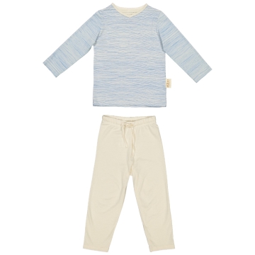 Schlafanzug Blue Stripes 18-24M