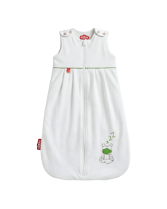 Bio-Babyschlafsack Frog Ragnar D. / Aus Bio-Baumwolle & Swisswool / 70 cm, 90 cm, 110 cm