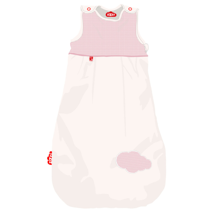 Abbildung Babyschlafsack Vichy pink 0-6 Monate