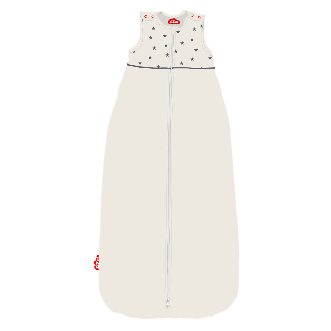 Sommerschlafsack Glücksstern / 4-6 J (130cm)