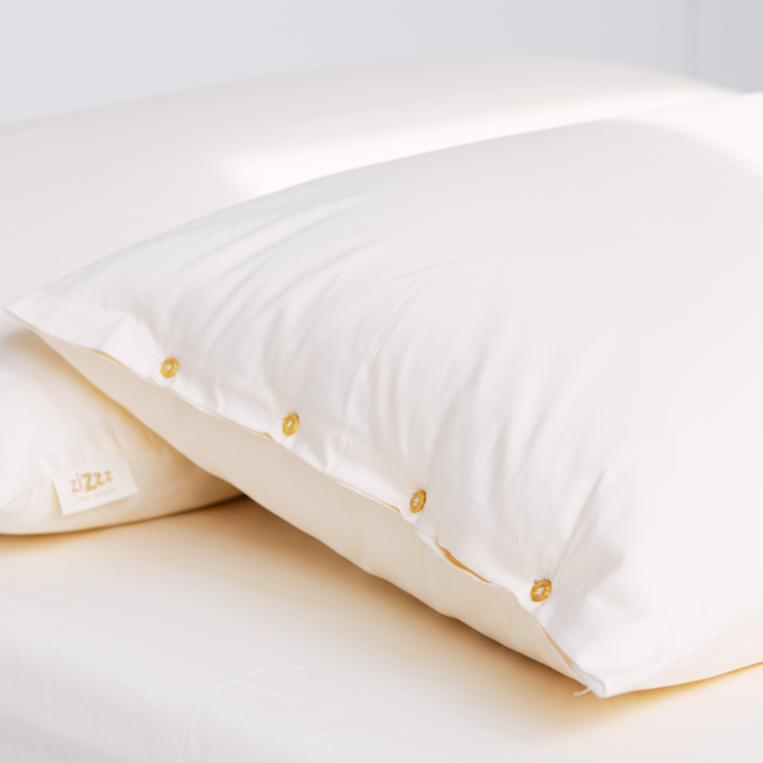 Satin Kissenbezug - 60x90m - Weiche Bio-Baumwolle