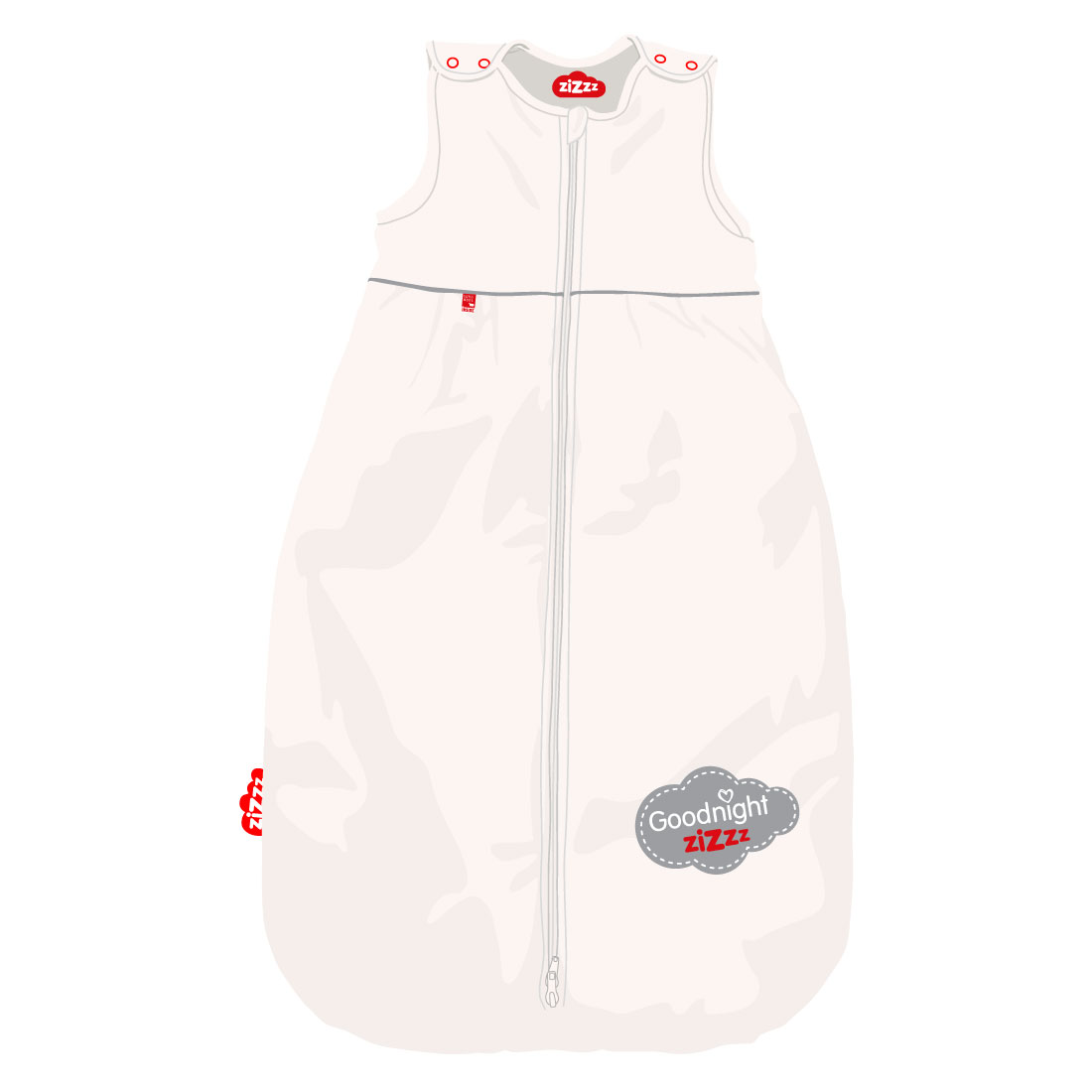 Babyschlafsack Goodnight Zizzz / 6-24 Monate (90cm)