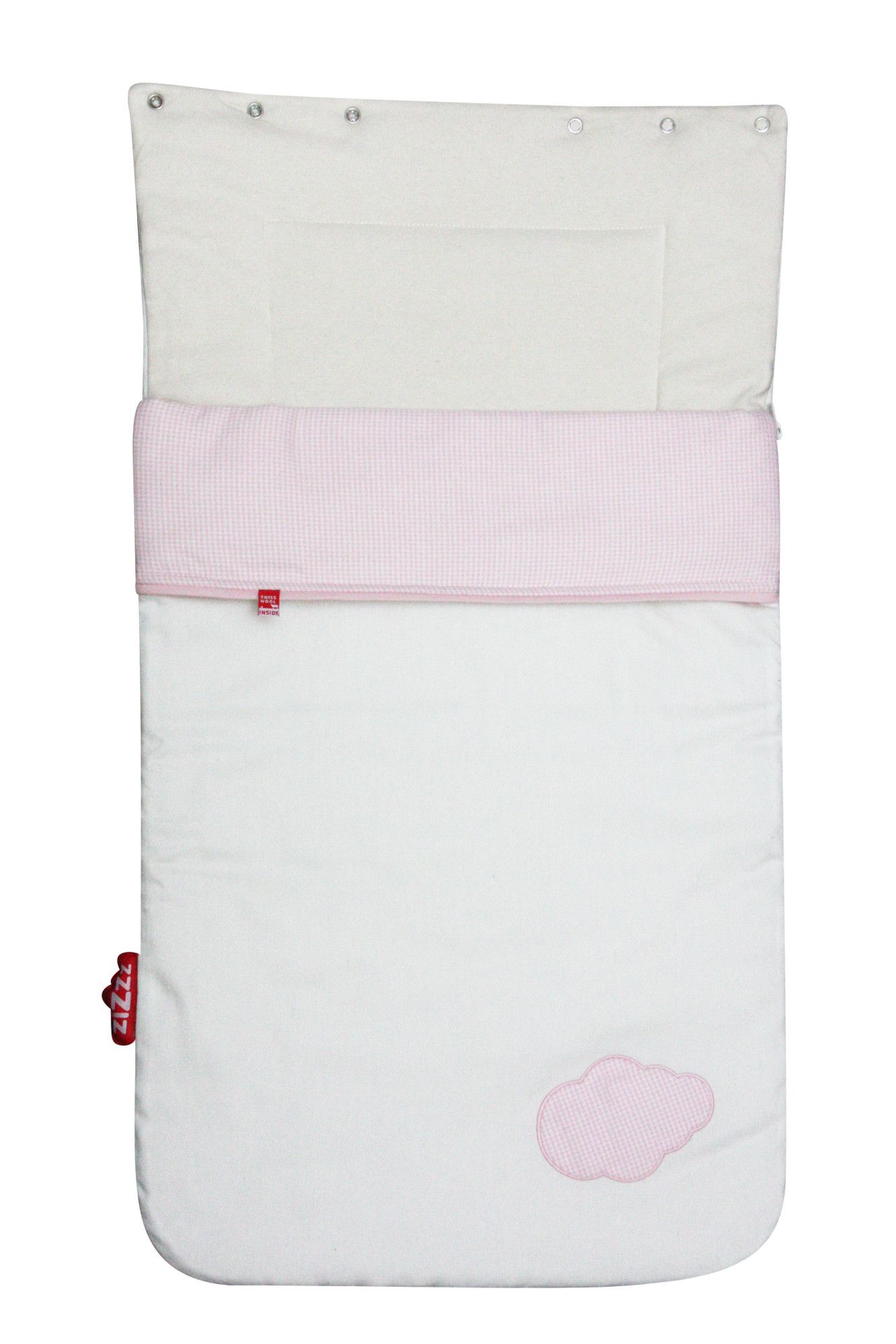 Fusssack Vichy Pink
