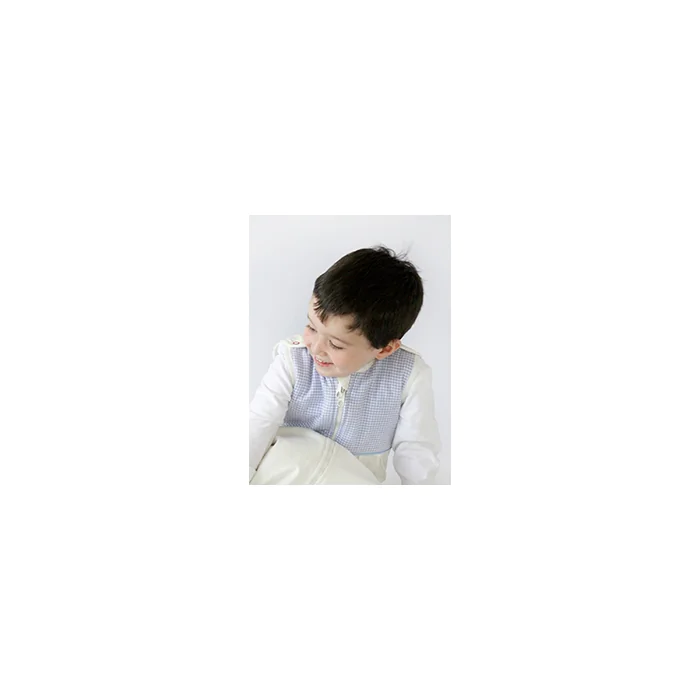 Babyschlafsack Vichy Blue / 6-24 Monate (90cm)