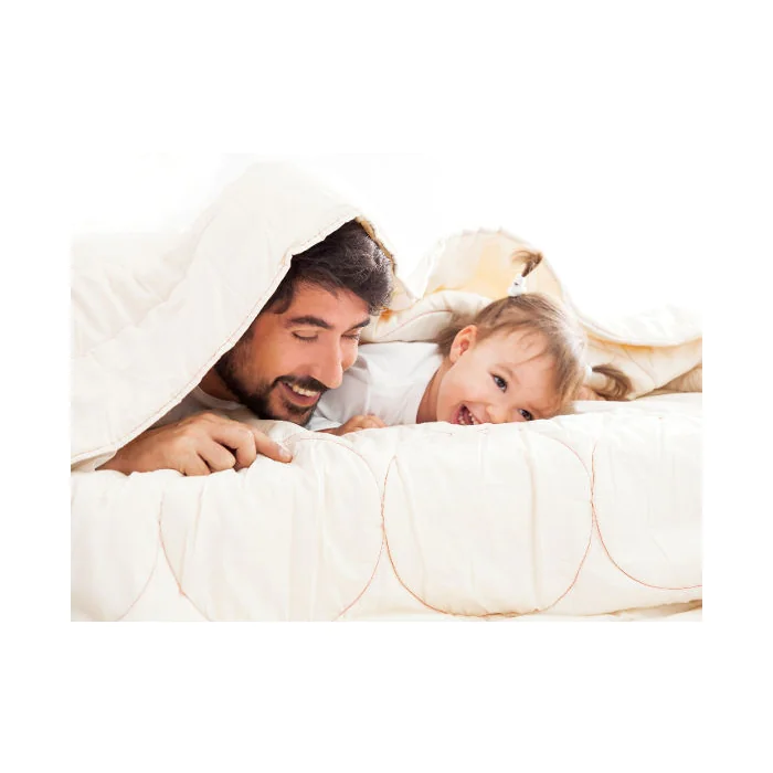 Duvet – Swisswool Füllung – 150x200cm – 4 Jahreszeiten