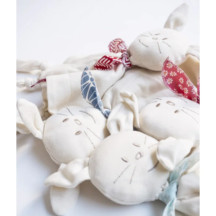 Schmusetuch Hase Daisies