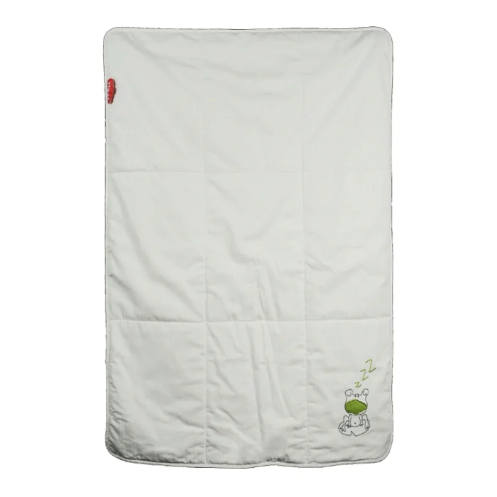 Winter Baby Bettdecke aus Wolle und Bio-Baumwolle 106x73cm - Grüne Frosch Winter Baby Bettdecke aus Wolle und Bio-Baumwolle 106x73cm - Grüne Frosch