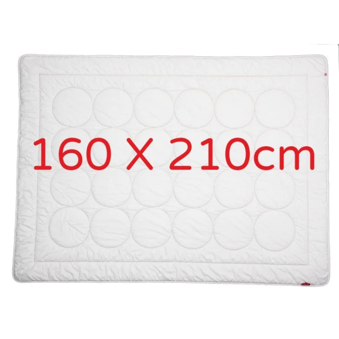 Duvet – Swisswool Füllung – 160x210cm – 4 Jahreszeiten