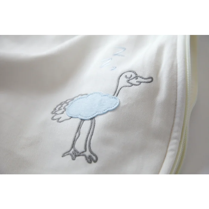 Bio-Babyschlafsack Bird Dodo Lola / Aus Bio-Baumwolle & Swisswool / 70 cm, 90 cm, 110 cm