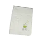 Winter Baby Bettdecke aus Wolle und Bio-Baumwolle 106x73cm - Grüne Frosch thumbnail