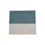 Perkal Kissenbezug – 50x70cm – Blaugrün & Beige thumbnail