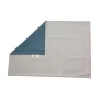 Perkal Kissenbezug – 50x70cm – Blaugrün & Beige thumbnail