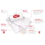 Duvet – Swisswool Füllung – 240x260cm – 4 Jahreszeiten thumbnail