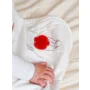 Bio-Babyschlafsack Roter Luftballon / Aus Bio-Baumwolle & Swisswool / 70 cm, 90 cm, 110 cm thumbnail