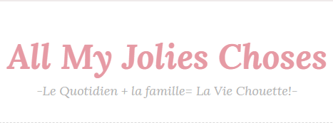 Logo All my jolies choses