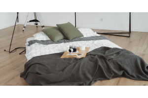 mattress on the floor