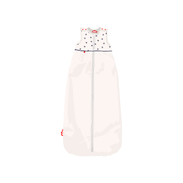 Illustration of sleeping bag Little leaves 24-48 months
