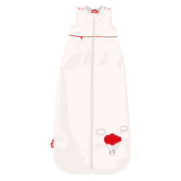 Illustration of sleeping bag Red Balloon 6-24 months