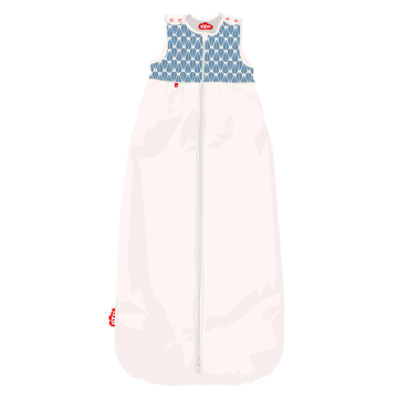 Illustration of baby sleeping bag New little leaves 24-48 months