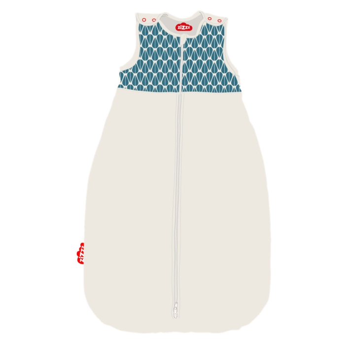 Advantages of Zizzz summer sleeping bag Blue Leaves 6-24 months
