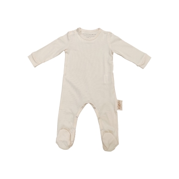 Body - Ecru organic cotton - 0 to 6 M