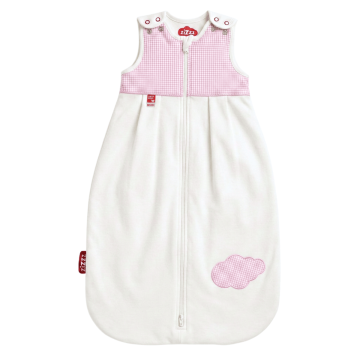 Baby sleeping bag Vichy Pink / 6-24 Months (90 cm)