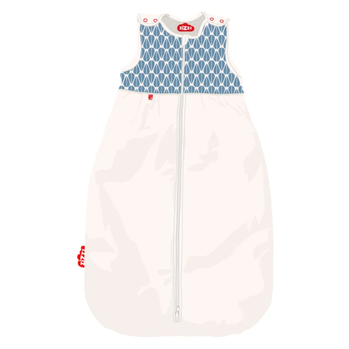 Bio Baby Sleeping Bag New Little Leaves / Swisswool & Organic Cotton  / 70 cm, 90 cm, 110 cm