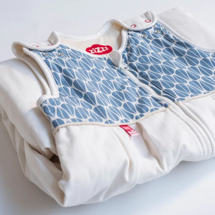 Bio Baby Sleeping Bag New Little Leaves / Swisswool & Organic Cotton  / 70 cm, 90 cm, 110 cm