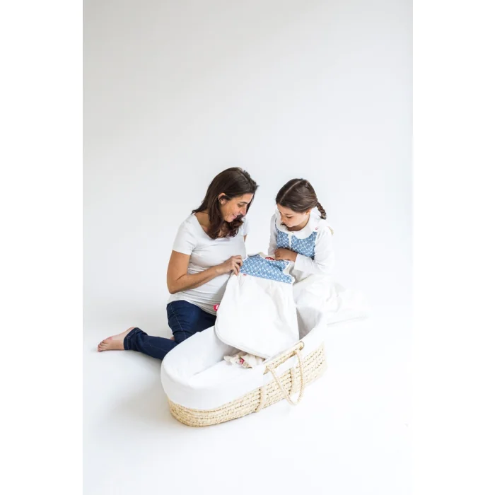 Bio Baby Sleeping Bag New Little Leaves / Swisswool & Organic Cotton  / 70 cm, 90 cm, 110 cm