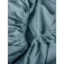 Fitted sheet – Percale organic cotton – Teal thumbnail