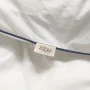 Percale Duvet Cover – 200x210cm – White With Navy Blue Trim – With zipper thumbnail