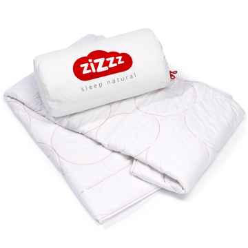 Duvet 240x240cm – 4 Saisons – Swisswool 290g/m2