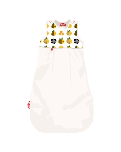 Gigoteuse Bee Happy | En coton bio et laine suisse | 0-6m, 6-24m, 24-48m
