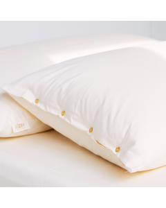 Taie d&rsquo;oreillers en satin coton bio 