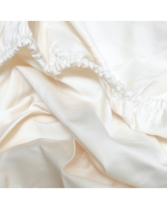 Drap housse en satin coton bio - 60x120cm