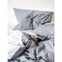 Taie d’oreiller – Blanc & Gris – Percale Bio – à partir de  thumbnail